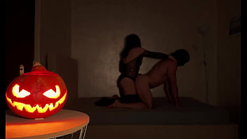 [Celebrating Halloween With, Couple, Slave] Celebrating Halloween With Pegging