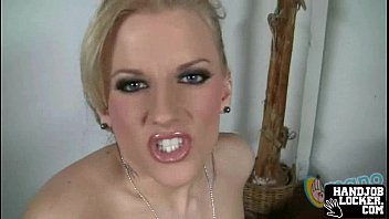 [Slut Handjob, Handjob, Blonde Slut] Blonde Slut Handjob