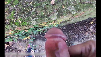 [Out My Cock, Outside, The] Dick Flash Pull Out My Cock In Front People In The Public Park With Cumshot 02