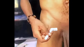[Black Cock, My Dick, Up] Shaving My Dick And Vibing An Afro DJ Mixed Up Music