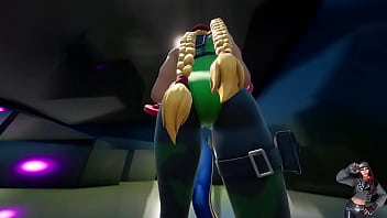 [The Moongazer, And Cammy Doing, And Cammy] Chun Li And Cammy Doing The Moongazer Emote